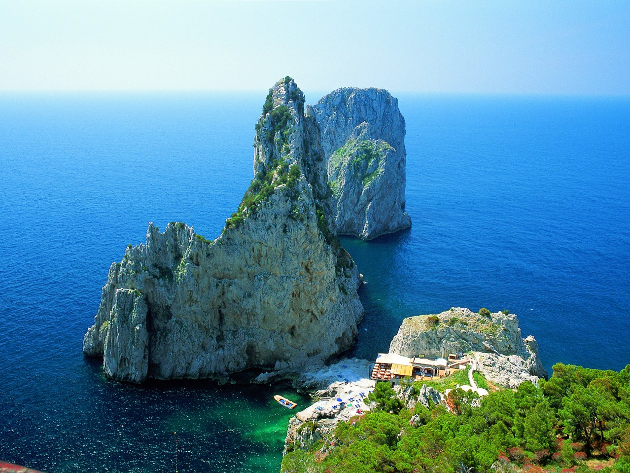 Capri and its Faraglioni